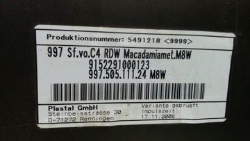 фото thumb №12, Porsche 911 lift бампер перед передний омыватель 997