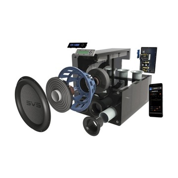 SVS PB-4000 АКТИВНЫЙ САБВУФЕР 1200ВТ ЧЕРНЫЙ ГЛЯНЕЦ