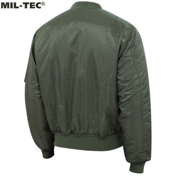 КУРТКА ВОЕННОГО ПИЛОТА MA1 АРМИИ США FLEK FLYERS MIL-TEC OLIVE XS