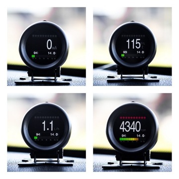 фото thumb №14, Autool x60 дисплей head-up hud obd2 led lcd