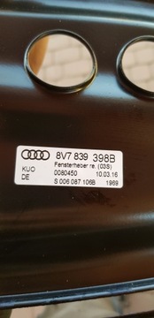 фото thumb №5, Стекло кузовная подъемник audi a3 8v cabrio