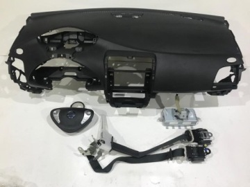 фото thumb №1, Nissan leaf приборная панель консоль подушка безопасности подушки безопасности ремни оригинал демонтаж