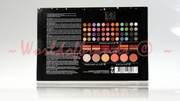 FAB FACTORY Zestaw make up ARTYSTYCZNY 4w1 Paleta