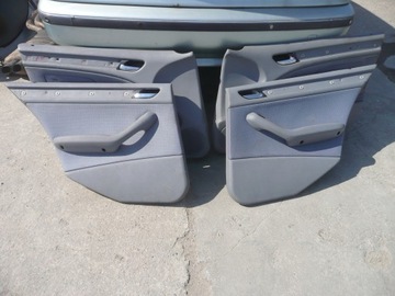 фото thumb №7, Bmw e46 sedan обшивки сидіння сидіння складний сірий