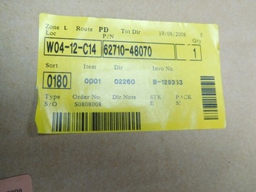 фото thumb №9, Скло зад str. ліва lexus rx300 62710-48070