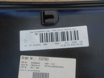 фото thumb №5, Bmw x2 f39 18- накладка крышки крышка багажника задняя