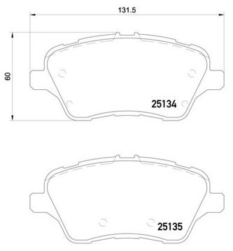 фото thumb №13, Тормозные диски тормозные колодки перед ford transit courier od 2014r.