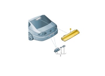 фото thumb №2, Дополнительные свет стоп vw passat b6 b7 sedan r lin