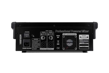 ZESTAW NAGŁOŚNIENIA ESTRADOWY 1600W 2 MIKROFONY