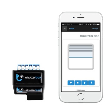 Привод рольставни + контроллер Wi-Fi ShutterBox BleBox