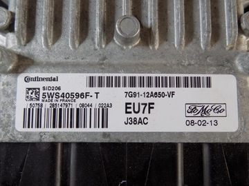 фото thumb №2, Ford mondeo mk4 tdci компьютер блок управления 5ws40596f