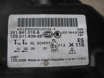 фото thumb №11, Ліва - права - bi-xenon - led - skoda superb iii