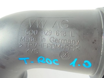 фото thumb №3, Vw t-roc 1.0 tsi wąż воздуха труба 5q0129618l 17-