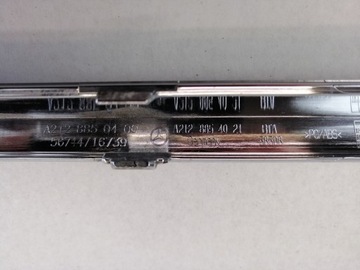 фото thumb №16, Mercedes w212 планка бампера зад хром