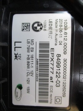 фото thumb №10, Лампа лампы full led bmw 5 g30 g31 адаптивный led