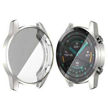 МЕТАЛЛИЧЕСКИЙ СИЛИКОНОВЫЙ КОРПУС ДЛЯ HUAWEI WATCH GT 2