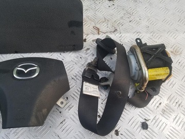 фото thumb №3, Mazda 6 gg 02-08 подушка безопасности консоль подушки безопасности ремни kpl