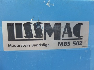 Лента POROTHERMU Widia 3520 мм LISSMAC MBS 502