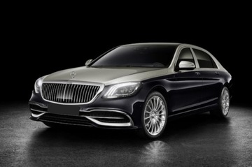 фото thumb №8, Решётка радиатора mercedes w222 14- вертикальный design хром