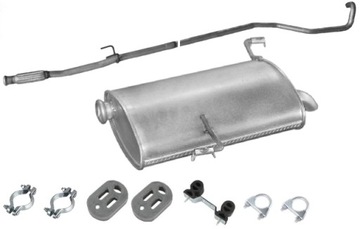 фото thumb №1, Глушники середній кінцевий peugeot 206 1.4 hdi труба