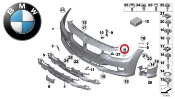 фото thumb №10, Защита омывателя gruntowana левая bmw f30 f31