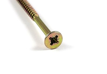 Wkręty hartowane do drewna 6x40 mm 1kg OCYNK złote żółte