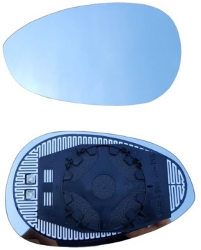 фото thumb №1, Вкладиш дзеркало лівий do fiat 500 grande punto 2005-2012 скло ліва