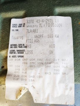 фото thumb №15, Vw touareg 7l крыло перед левый lb5s 02-06