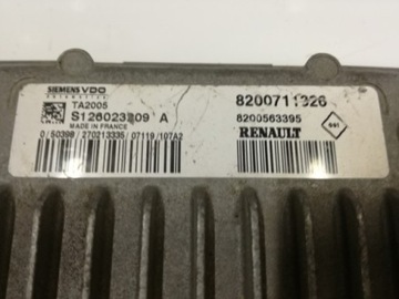 фото thumb №3, Бортовой компьютер renault 8200711326 s126023209a