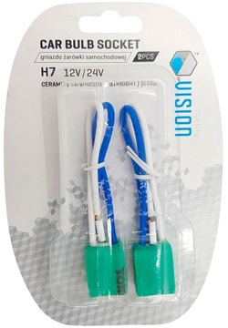 фото thumb №8, Роз'єм лампочка h7 2 szt. прямі з проводом 15 cm