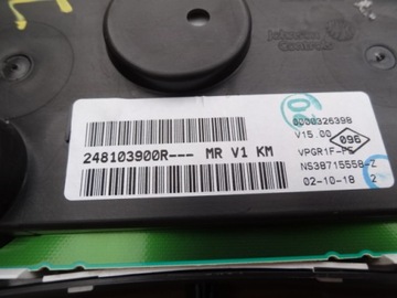 фото thumb №5, Dacia sandero ii 2018 1,0 sce счетчик 248103900r