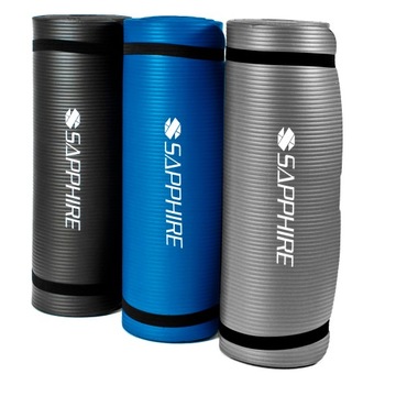 Гимнастический коврик FITNESS MAT SG-105 NBR 173х61см толстый для занятий йогой 1,5см