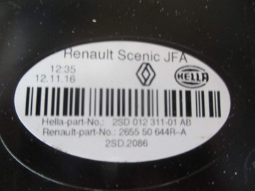 фото thumb №3, Лампа задня ліва led renault scenic iv 2016r-