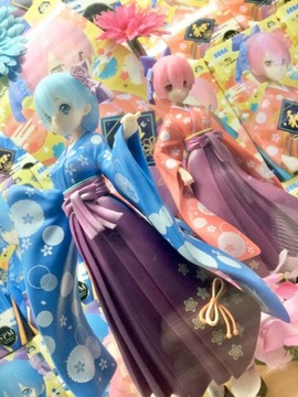 АНИМЕ ФИГУРКА SEGA RE ZERO Рем и Рам в стиле Wa-Style