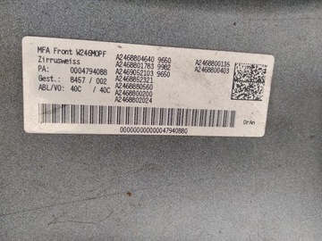 фото thumb №9, Mercedes b клас w246 рестайлінг бампер переднє 4pdc