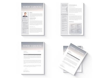 КЛАССИЧЕСКИЙ ШАБЛОН РЕЗЮМЕ + СОВЕРШИТЕЛЬНОЕ ПИСЬМО MS WORD