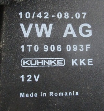 фото thumb №2, Touran ii модуль насоса пального 1t0906093f 10-