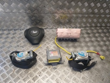 фото thumb №1, Подушка безопасности водителя пассажира ремни датчик forester iii