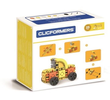 Блоки CLICS PL CLICFORMERS 807002 Набор для творчества желтый