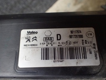 фото thumb №6, Лампа перед правая citroen c-elysee lift 17-