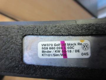 Vw golf 7 правий рейлінг даховий 5g9860026c 03c Зі Шроту, фото thumb