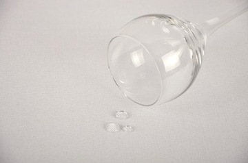 bieżnik na stół PANAMA LUX 40x180 plamoodporny pas ekri + złoty