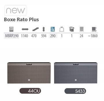 КОРОБКА RATAN PLUS Garden Box 2в1 СИДЕНЬЕ
