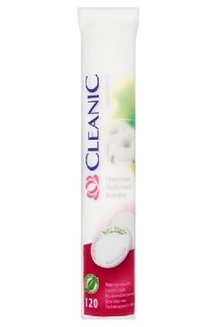 Подушечки косметические Cleanic круглые 120 шт!