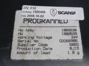 фото thumb №2, Scania r блок керування світла 1889538
