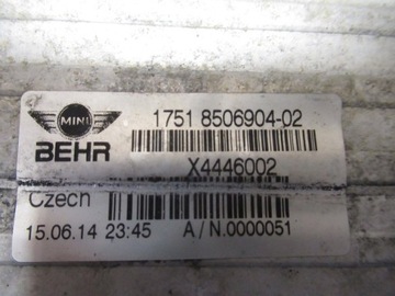 фото thumb №4, Mini r55 r56 r60 радіатор інтеркулер 8506904