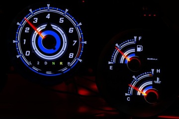 Циферблаты счетчика Toyota Supra MK4 INDIGLO схема 1
