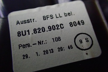 фото thumb №6, Audi rsq3 q3 8u решётка обдув 8u1820902c