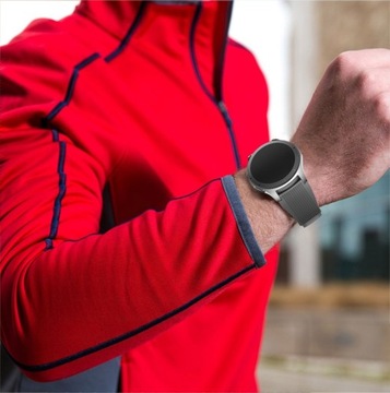 Серый темный ремешок для Samsung Galaxy Watch 46 мм