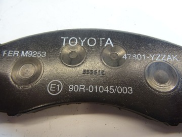 фото thumb №7, Набор тормозных колодок тормозных toyota 04465yzzak